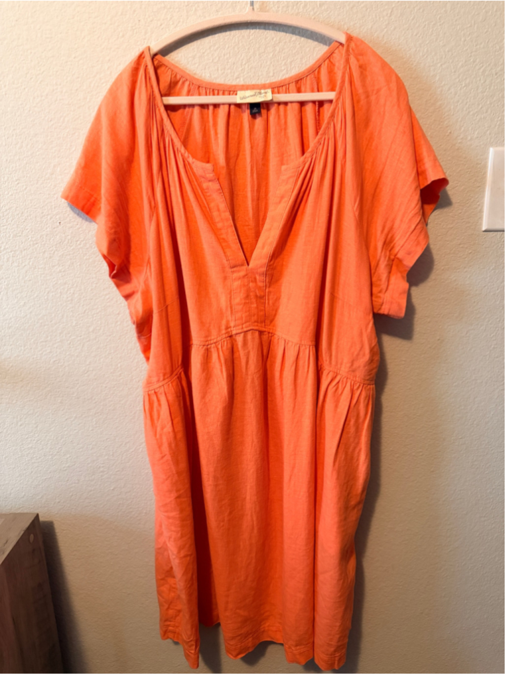 Women's Universal Thread Orange Mini Dress Size 2X